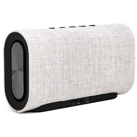 Altoparlante Bluetooth Compact-Sound 25W con MicroSD Grigio - Foto 2