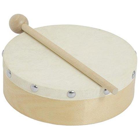Mondiale Ritmo Del Tamburo A Mano - 6 Pollici Cornice Drum - Beater Inclusa - Foto 1