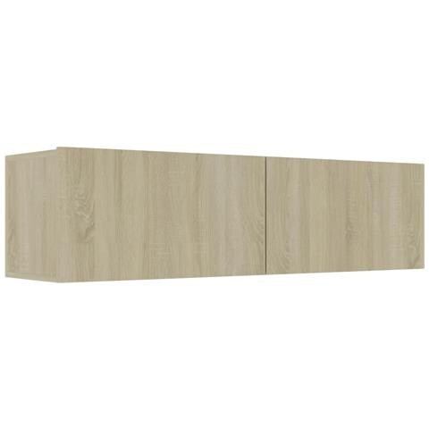 Mobile Porta TV Rovere Sonoma 120x30x30 cm in Legno Multistrato - Foto 1