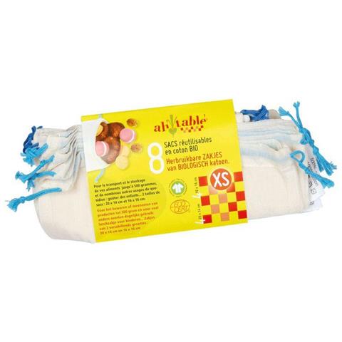 Set Di 8 Sacchetti Riutilizzabili - Xs - Foto 1