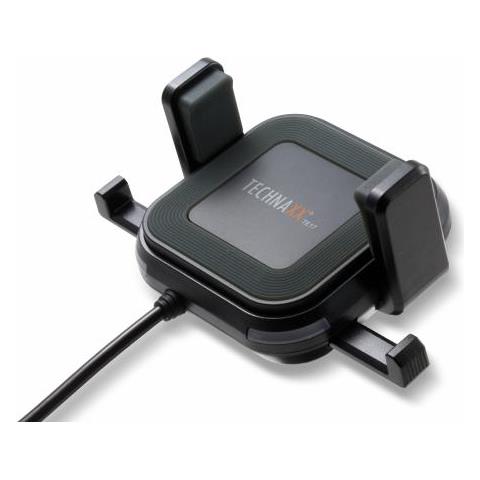 Caricabatterie Wireless Supporto Smartphone Da Auto, Te-17 - Foto 3