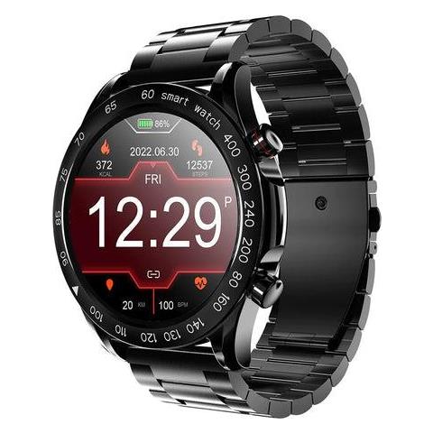 Smartwatch Futurego Pro Impermeabile Display 1.32“ FHD Bluetooth Nero - Europa - Foto 2
