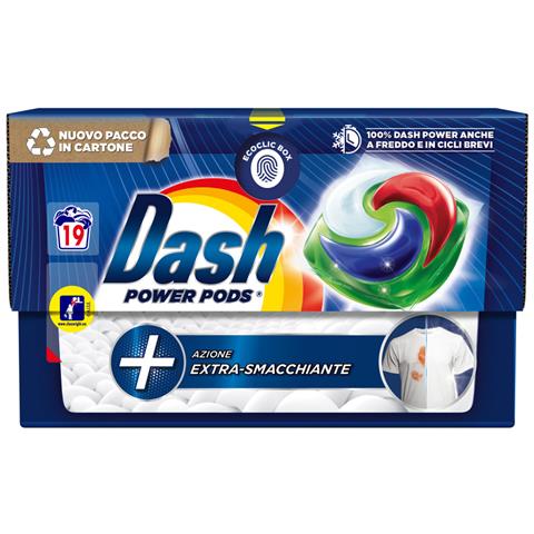 Power Pods Extra Smacchianti Detersivo Lavatrice 19 Pods - Foto 1