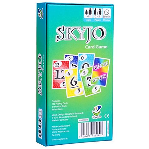 Skyjo Di - Il Divertente Gioco Di Carte Per Bambini E Adulti Il Gioco Ideale Per Ore Di Gioco Divertenti, Divertenti Ed Emozionanti Con Amici E Familiari - Foto 4