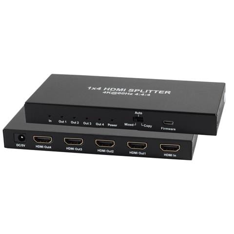 Splitter HDMI™ 4K / 2K 60 Hz, HDR, 1 in / 4 out - Foto 1