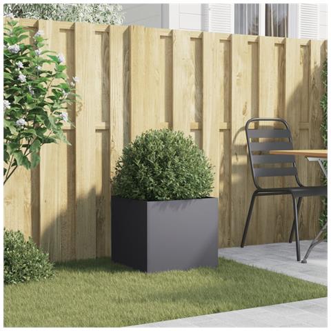 Fioriera Antracite 42x40x39 cm in Acciaio - Foto 10