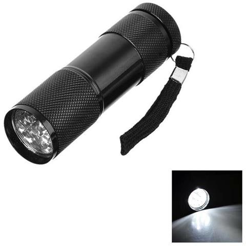 Mini Torcia 9 Led Luce Bianca Minitorcia Tascabile - Foto 1