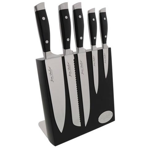 Blocco Di 5 Coltelli Magnetici In Solido Acciaio Inossidabile - Dm021220x70055 - Foto 1