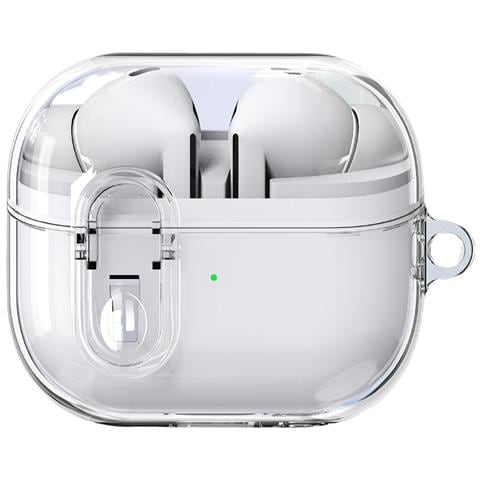 Custodia Protettiva Per Samsung Galaxy Buds 3/buds 3 Pro Con Portachiavi Transparent - Foto 7