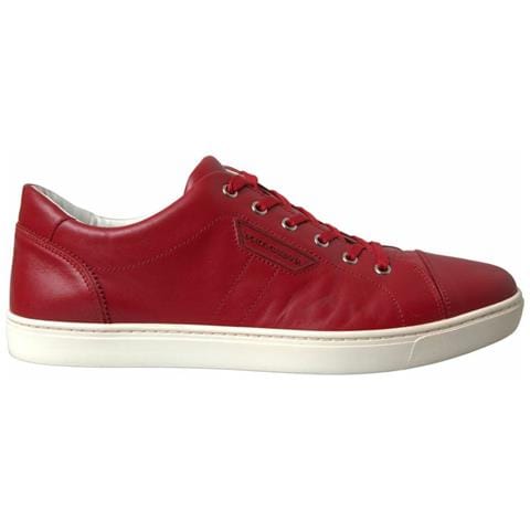 Scarpe Scarpe Da Ginnastica Basse Da Uomo Pelle Portofino Rosse - E... - Foto 1