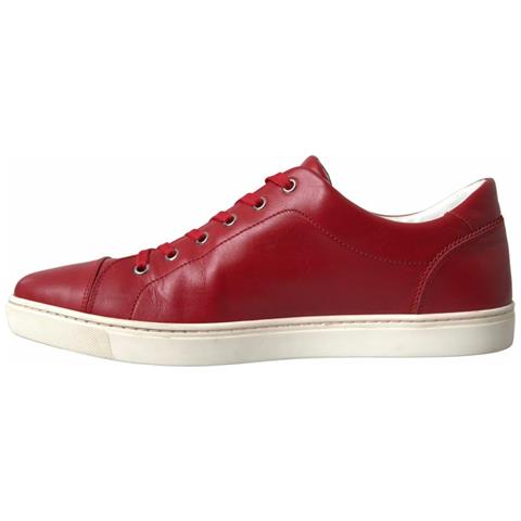 Scarpe Scarpe Da Ginnastica Basse Da Uomo Pelle Portofino Rosse - E... - Foto 2