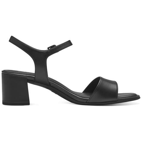 Black Casual Open Sandals Sandali Pelle Scarpe Donna Nero Eu 38, 1-28317-42 001 - Foto 3