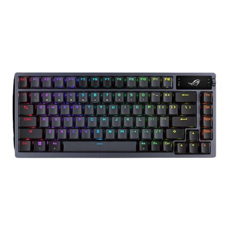 Azoth tastiera Gaming USB + RF Wireless + Bluetooth QWERTY Inglese Metallico - Foto 10