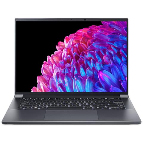 Swift SFX14-72G-7894 Intel Core Ultra 7 155H Computer portatile 36,8 cm (14.5") 2.8K 32 GB LPDDR5-SDRAM 1 TB SSD NVIDIA GeForce RTX 4060 Wi-Fi 6 (802.11ax) Windows 11 Pro Grigio - Foto 1