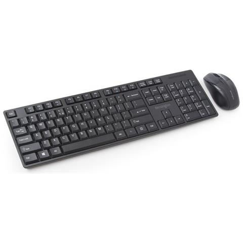 Pro Fit tastiera Mouse incluso Ufficio RF Wireless AZERTY Francese Nero - Foto 2