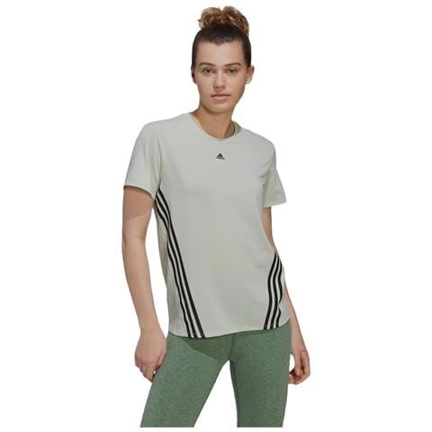 Trainicons 3-stripes Tee Hk6976, Donne, Verde, M - Foto 1