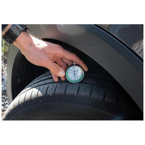 Misuratore Analogico Di Profondità Pneumatici - Foto 3