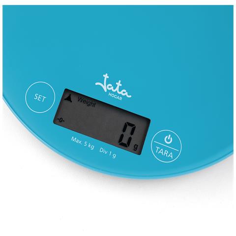 HBAL7230 bilancia da cucina Colore foglia di tè Superficie piana Rotondo Bilancia da cucina elettronica - Foto 3