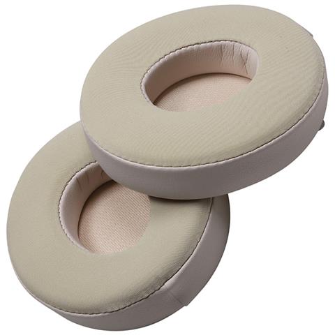 2 Cuscinetti Auricolari In Gel Raffreddante Compatibili Con Beats Solo 2/3, Cuscinetti Di Ricambio Beige - Foto 1
