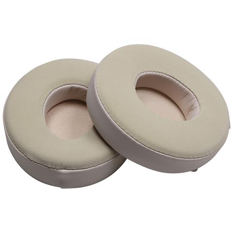 2 Cuscinetti Auricolari In Gel Raffreddante Compatibili Con Beats Solo 2/3, Cuscinetti Di Ricambio Beige - Foto 2