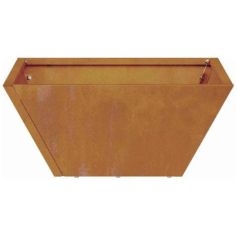 Vaso a Ciotola da Giardino 5 pcs Ruggine 35 x 35 x 15 cm - Foto 8
