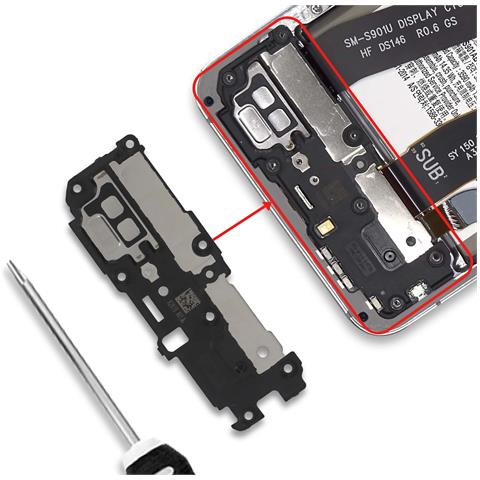 Altoparlante Inferiore Originale Per Galaxy S22 Modulo Audio Suono Chiaro E Nitido, Nero - Foto 2