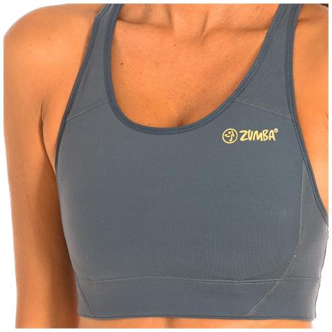 Z1t00507 Top Sportivo Da Donna Con Tessuto A Compressione - Foto 2
