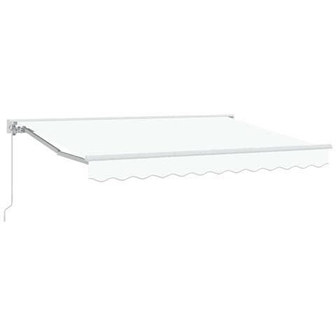 Tenda retrattile manuale Bianco 3 x 2,5 m - Foto 1