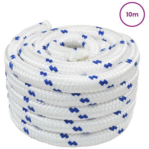 Corda da Barca 10 m 3 Bianco e Blu PP - Foto 2