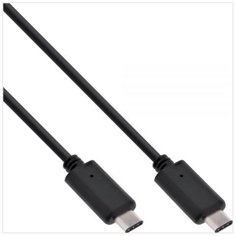 Cavo USB 3.1, Type C maschio a Type C maschio, PD2.0, Nero - 1m - Foto 1