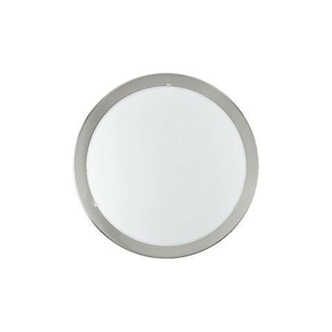 82942 Planet Plafoniera 1lx100w E27 Nickel+vetro Satinato - Foto 1