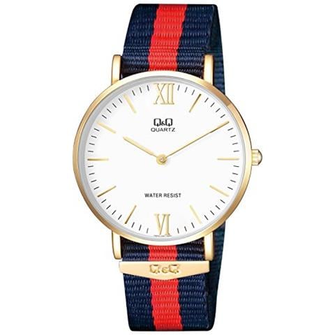 Orologio Analogueico Quarzo Uomo con Cinturino in Nylon QQ974J131Y - Foto 1