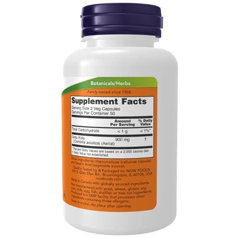 Gotu Kola 450 Mg - 100 Veg Capsule - Centella Asiatica - Foto 2