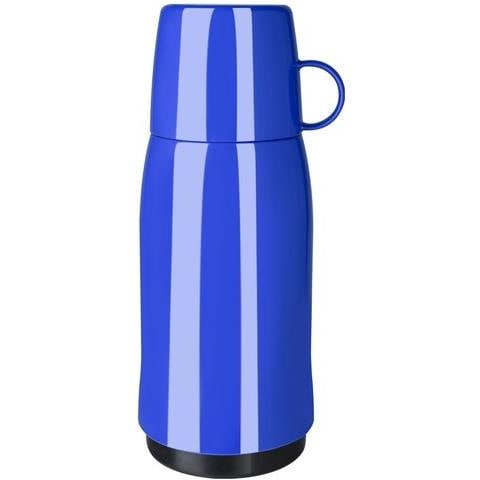 Bottiglia Termica Rocket Blu L 0,5. Chiusura A Vite. Ermetico Al 100%. Con Bicchiere - Foto 1