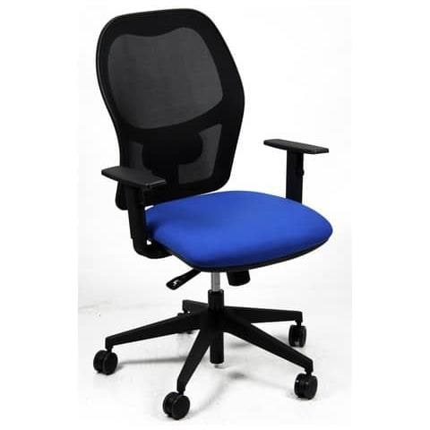 Poltrona Semidirezionale Hubble Blu C / bracc. - Foto 2