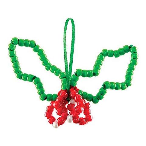 Ar691 Perline-pack 500 Value Pack For Kids Crafts Natale E De Red White Green - Foto 2