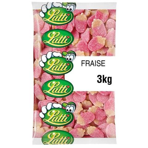 Caramelle Acide Fragole Dolci - 3 Kg - Foto 1