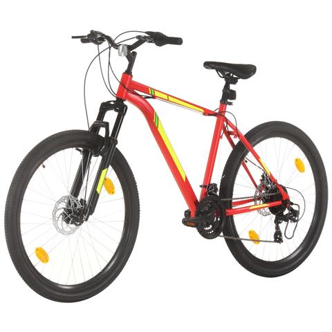 Mountain Bike 21 Speed 27,5"" Ruote 42 cm Rosso - Foto 10