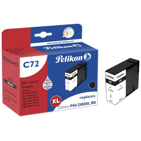 C72 Black cartuccia d'inchiostro 1 pz Compatibile Resa elevata (XL) Nero - Foto 1