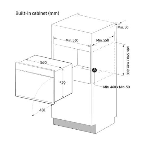 Forno Elettrico da Incasso Serie 4 NV7B4140VBB /U5 Capacità 76 L Multifunzione Ventilato Pulizia a Vapore Potenza 2950 W Colore Inox Nero - Foto 9