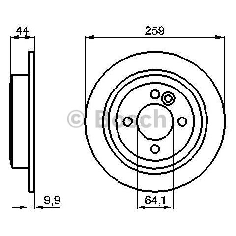 Disco Freno 986478601 - Foto 1