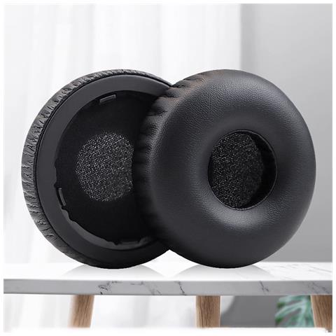 Cuscinetti Auricolari In Pelle Proteica Pu Per Cuffie Beats Solo Black - Foto 8