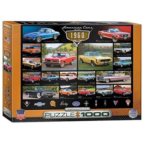 Puzzle Cruisin Classics Degli Anni 60 (1000 Pezzi) - Foto 1