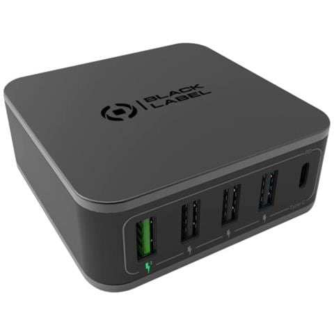 Caricabatterie Nero BLPOWERS60W - Black Label Power Station 60W BLPOWERS60W - Foto 1