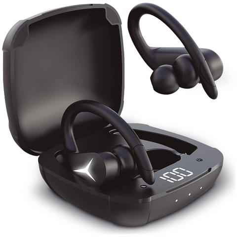 BXPACKA cuffia e auricolare Wireless A clip, In-ear Musica e Chiamate Bluetooth Nero - Foto 2