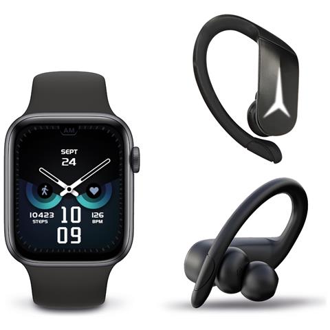 BXPACKA cuffia e auricolare Wireless A clip, In-ear Musica e Chiamate Bluetooth Nero - Foto 1