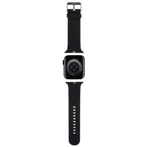Cinturino Per Apple Watch 38/40/41mm Rubber Nft In Silicone, Nero - Foto 2