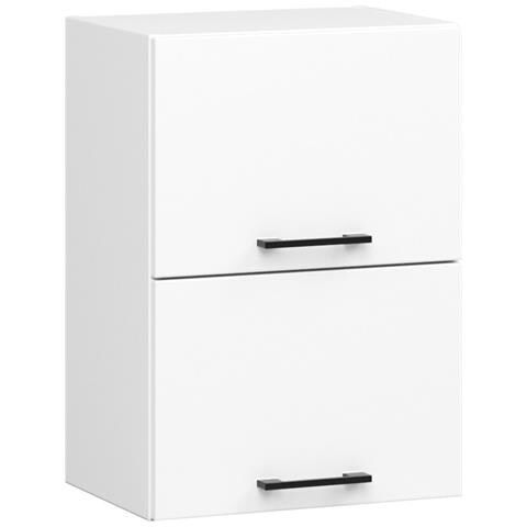Mobile da cucina pensile OLIWIA, 2 ante, 40x30x58 cm, Colore Bianco - Foto 1