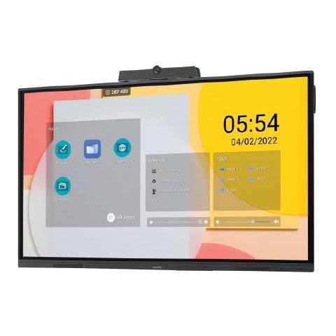 Soundbar Universale All-in-One Microfono Incorporato 4K Ultra HD Fotocamera 12 Mpxl Colore Nero - Foto 2