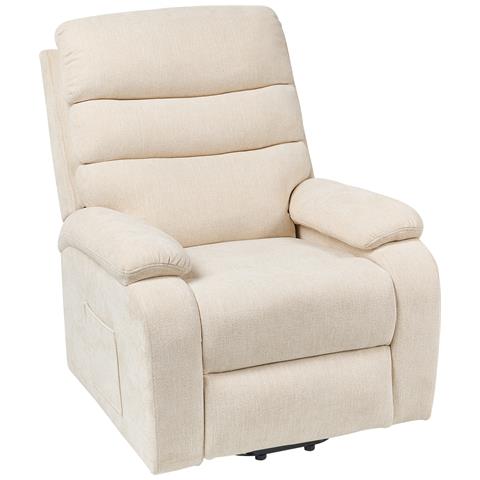 Poltrona Tessuto Beige Chiaro Rise - Foto 2